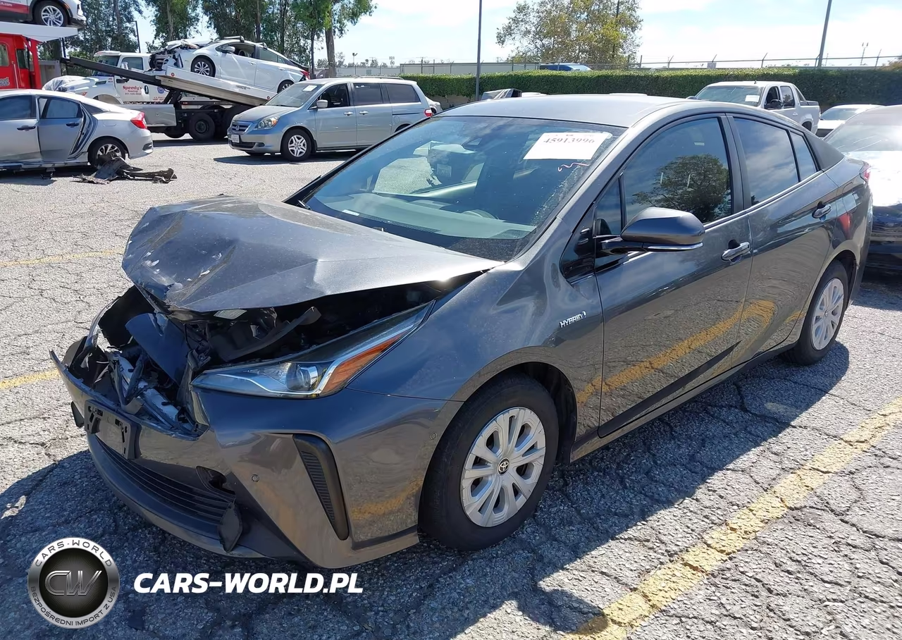 2019 Toyota Prius Le VIN:JTDKARFU0K3083824 - 2