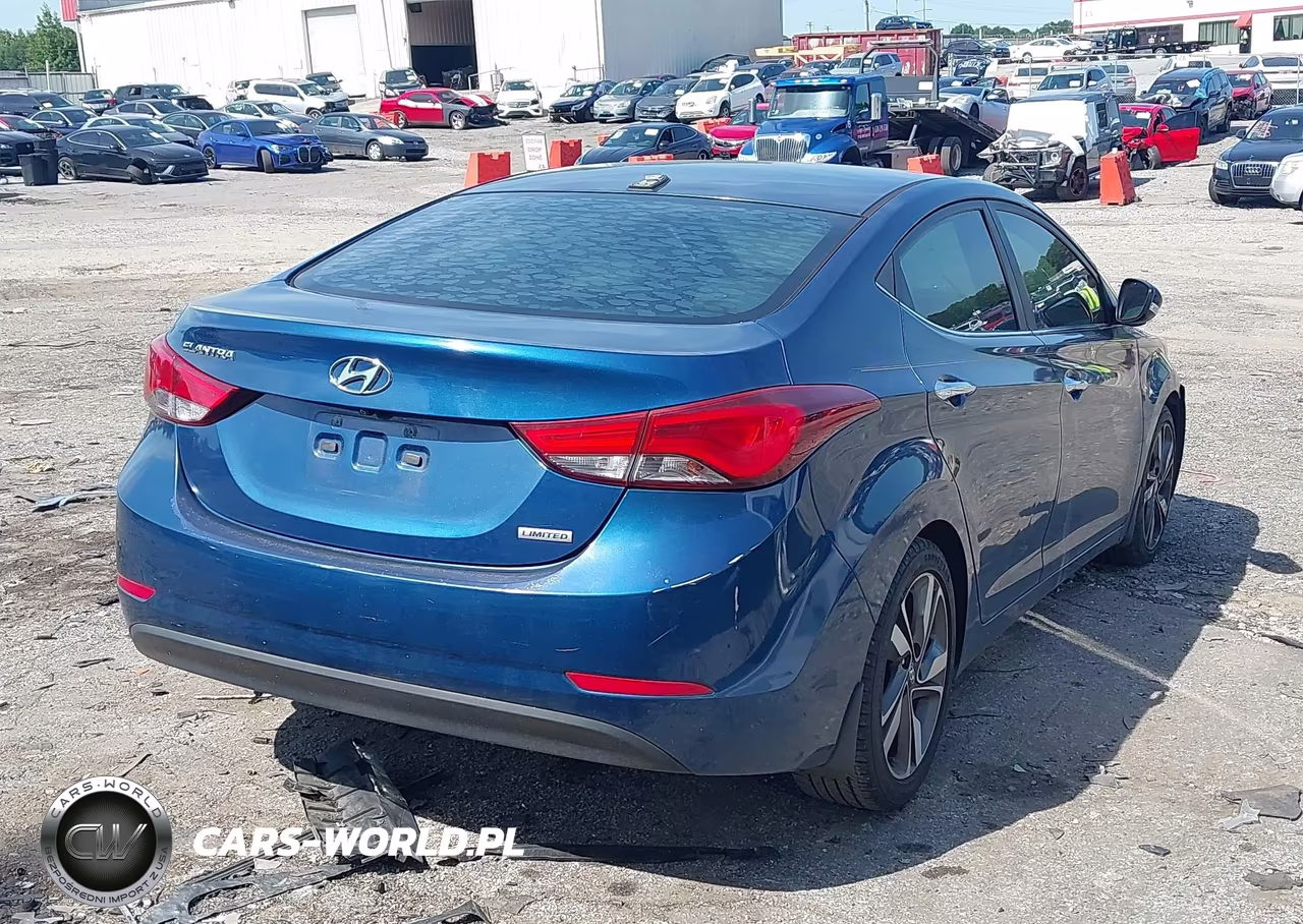 2015 Hyundai Elantra Limited VIN:KMHDH4AE2FU454470 - 13