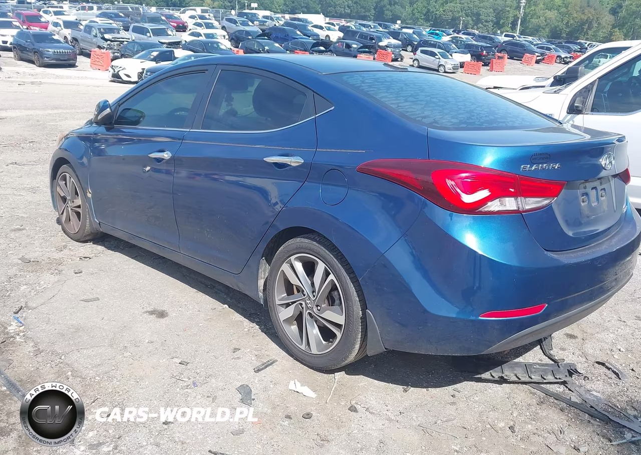 2015 Hyundai Elantra Limited VIN:KMHDH4AE2FU454470 - 3