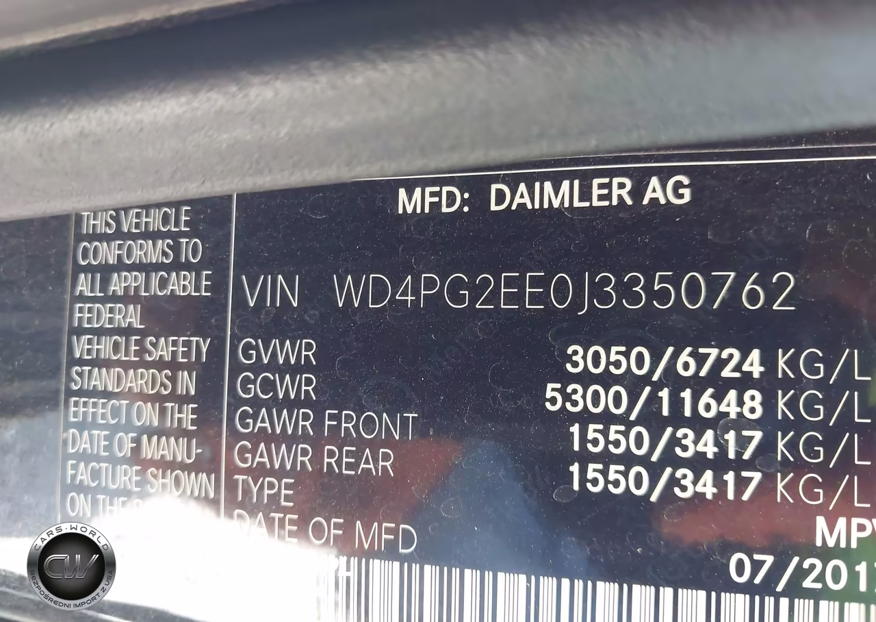 2018 Mercedes-Benz Metris VIN:WD4PG2EE0J3350762 - 9