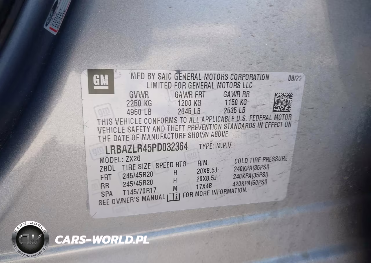 2023 Buick Envision Preferred Fwd VIN:LRBAZLR45PD032364 - 9