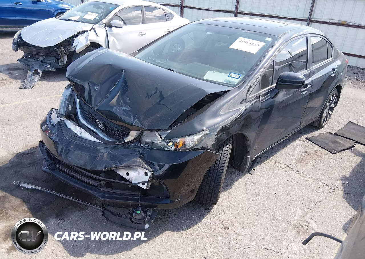 2014 Honda Civic Ex-L VIN:2HGFB2F91EH508147 - 2