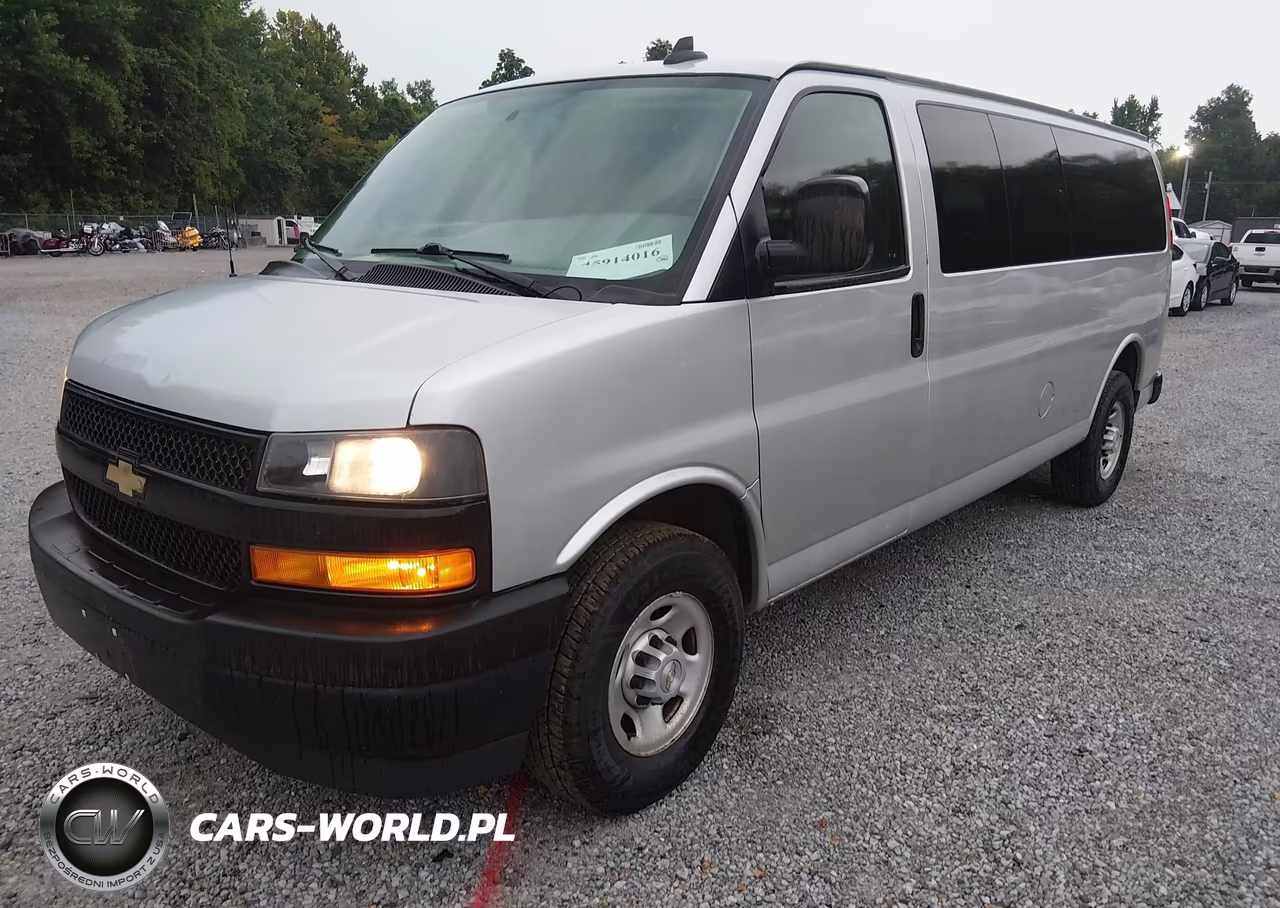 2020 Chevrolet Express Passenger Rwd 3500 Extended Wheelbase Ls VIN:1GAZGNFP2L1252103 - 2