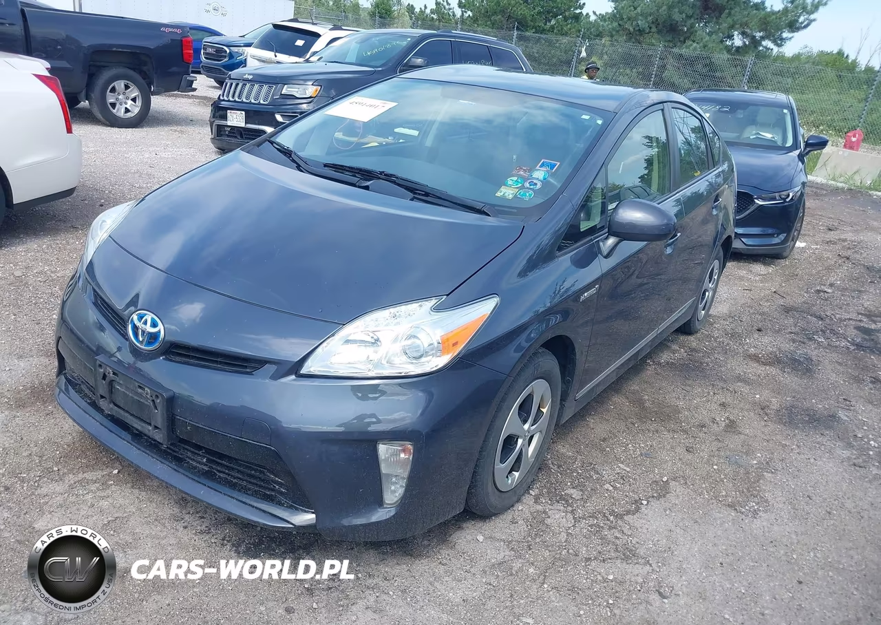 2012 Toyota Prius Two VIN:JTDKN3DU6C5416022 - 2