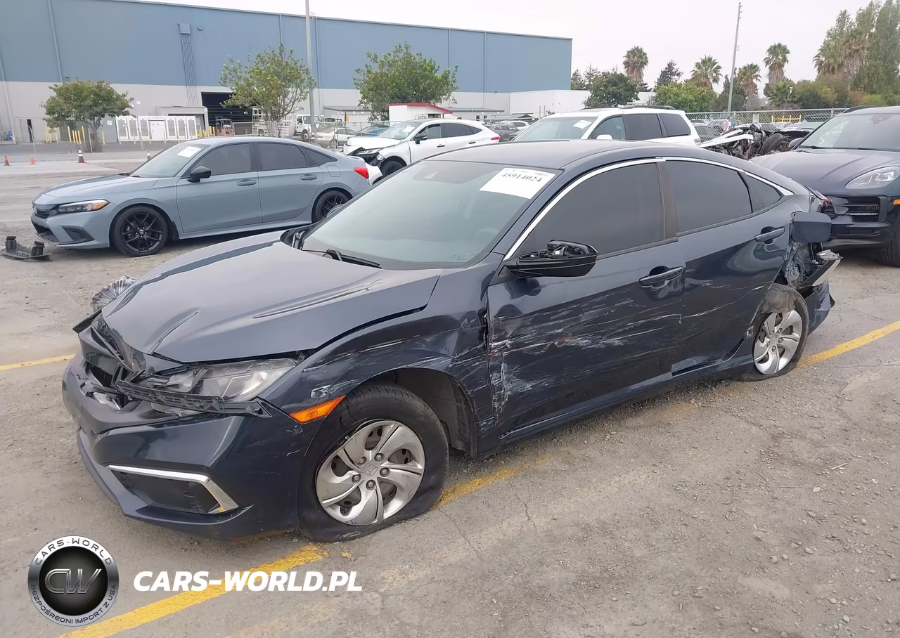 2021 Honda Civic Lx VIN:2HGFC2F69MH530043 - 2