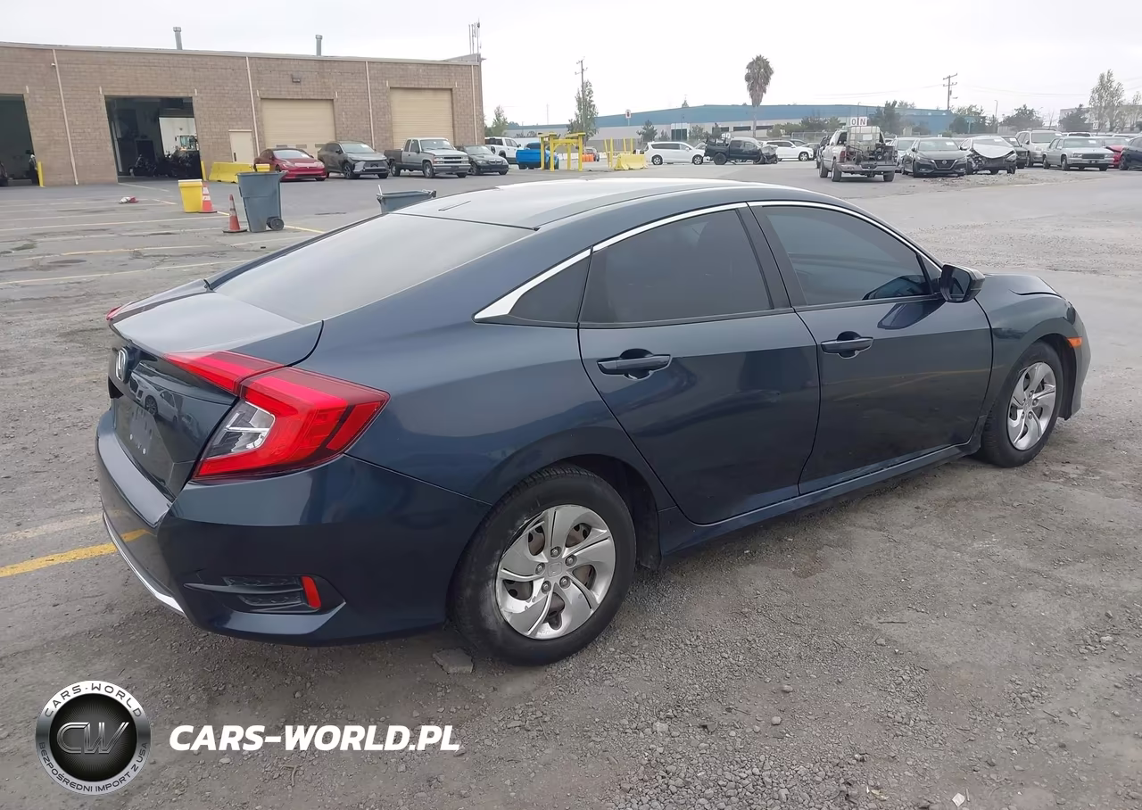 2021 Honda Civic Lx VIN:2HGFC2F69MH530043 - 4