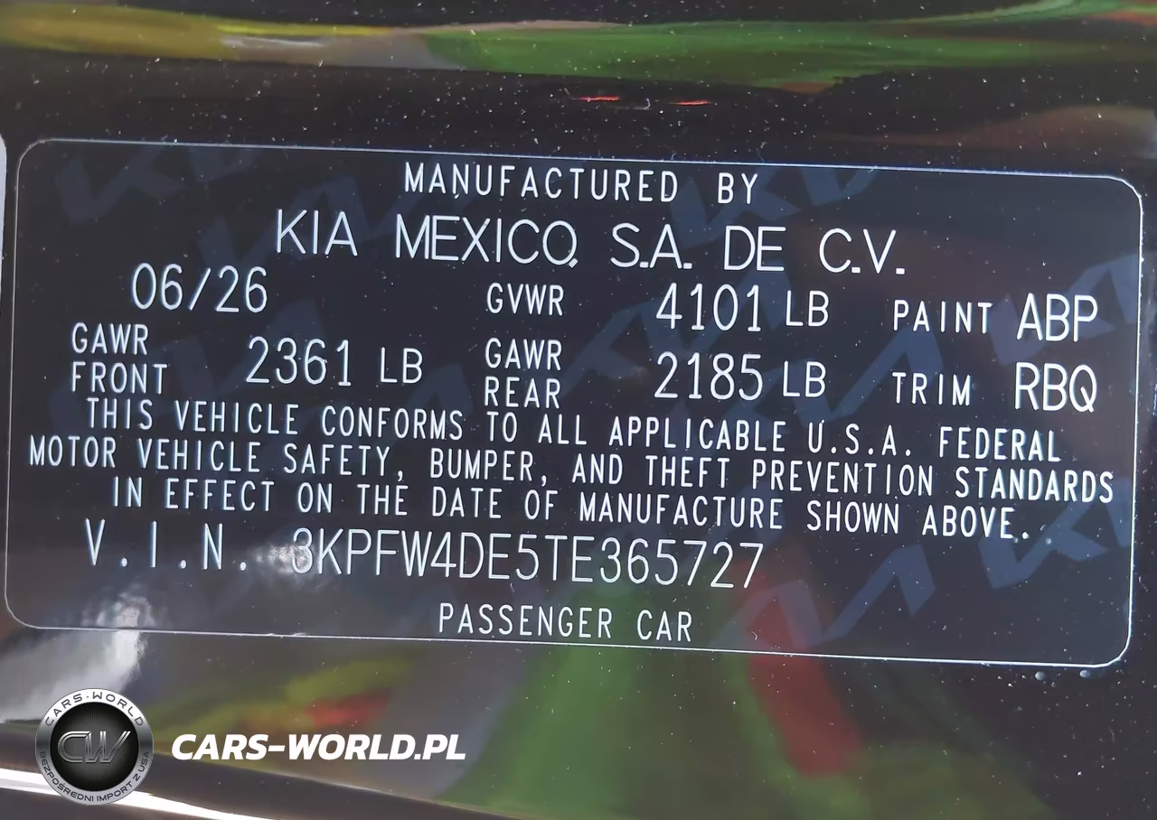 2026 Kia K4 Gt-Line VIN:3KPFW4DE5TE365727 - 9