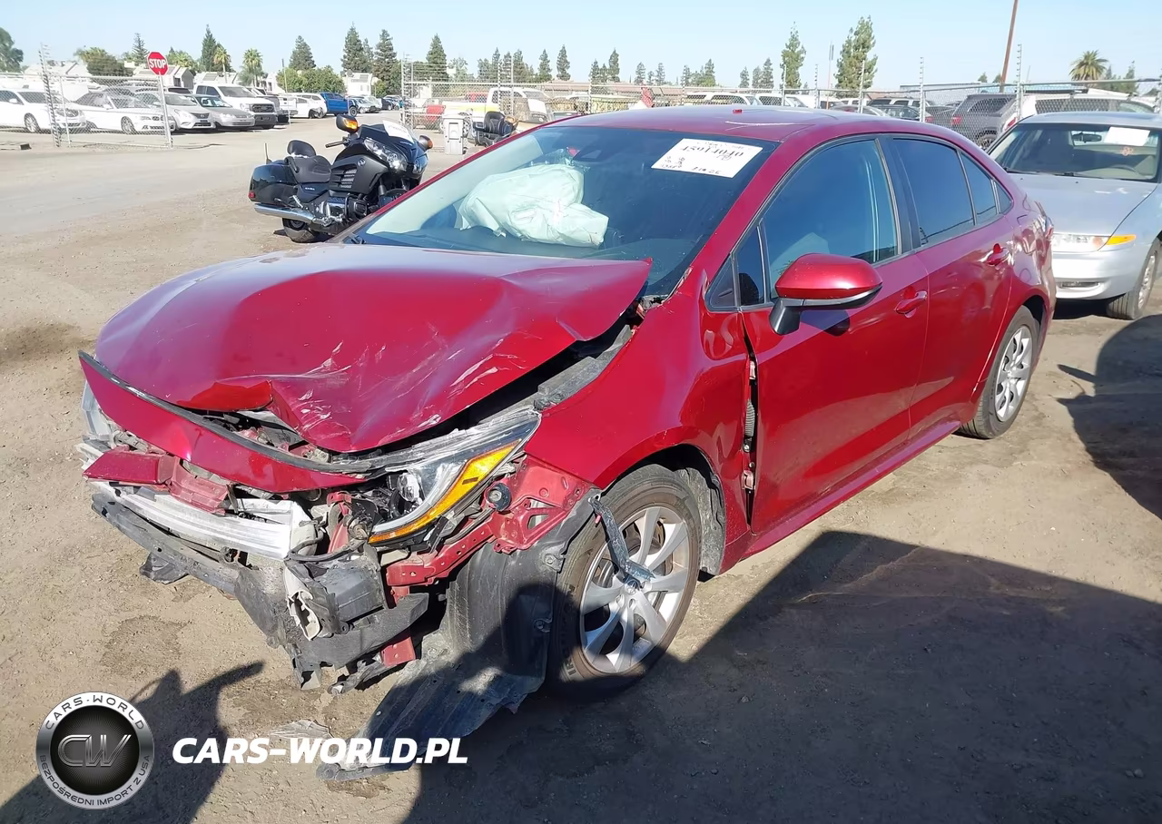 2022 Toyota Corolla Le VIN:5YFEPMAE1NP278776 - 2
