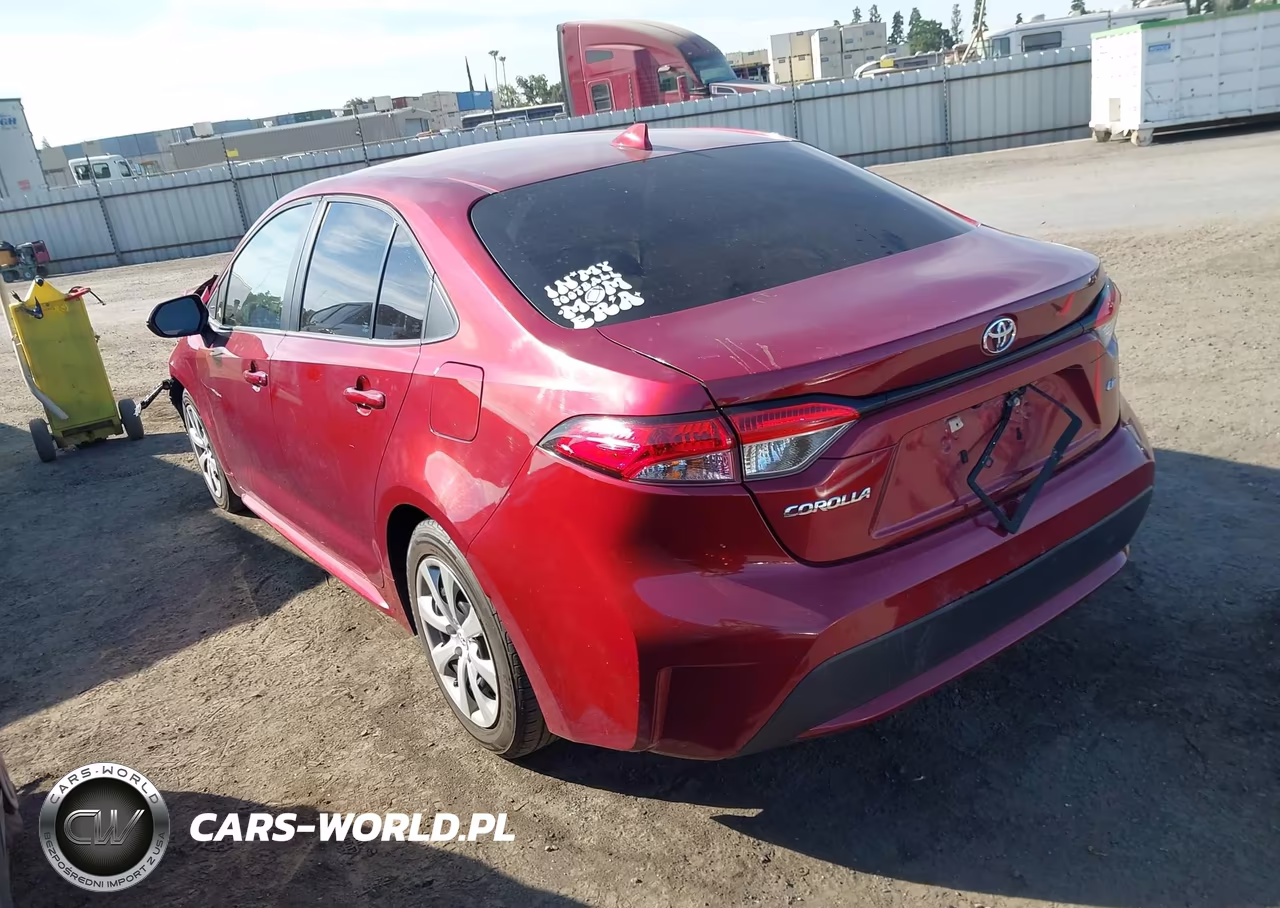 2022 Toyota Corolla Le VIN:5YFEPMAE1NP278776 - 3