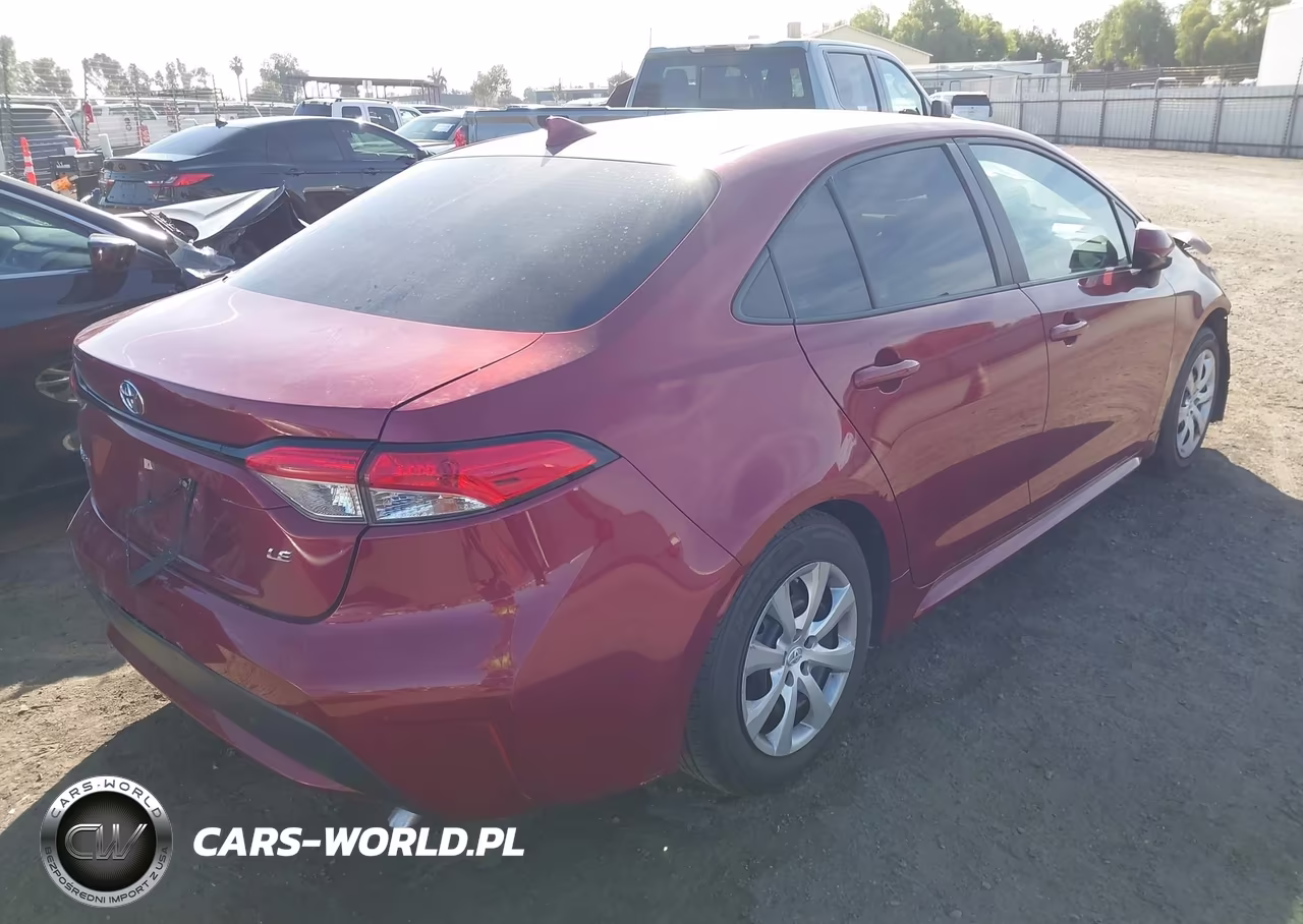 2022 Toyota Corolla Le VIN:5YFEPMAE1NP278776 - 4