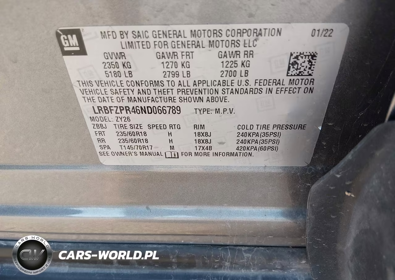 2022 Buick Envision Awd Essence VIN:LRBFZPR46ND066789 - 9