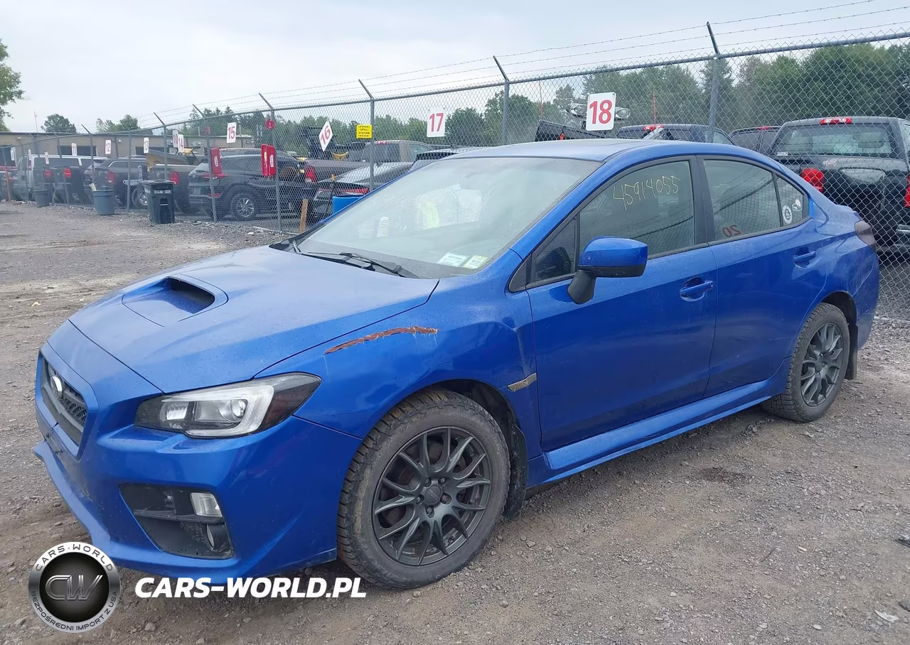 2016 Subaru Wrx Limited VIN:JF1VA1J60G9804905 - 2