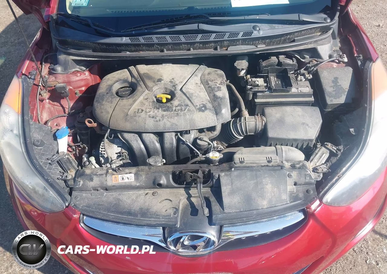2013 Hyundai Elantra Gls VIN:5NPDH4AE4DH320913 - 10