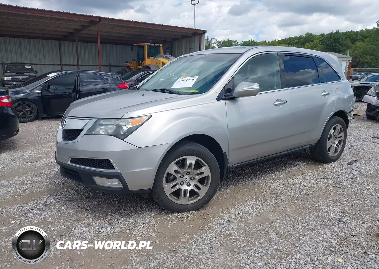 2012 Acura Mdx VIN:2HNYD2H22CH539142 - 2