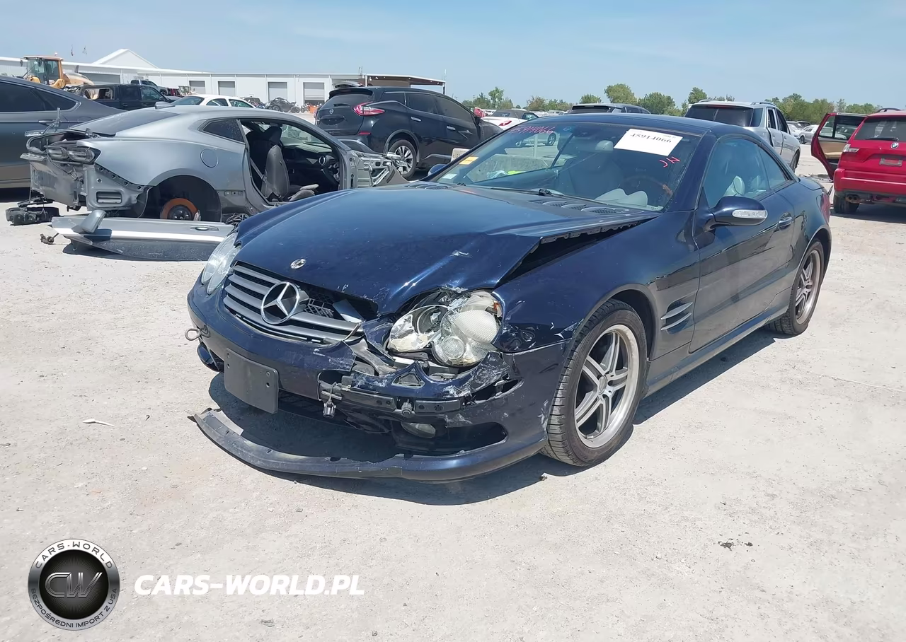 2003 Mercedes-Benz Sl 500 VIN:WDBSK75F73F017046 - 2