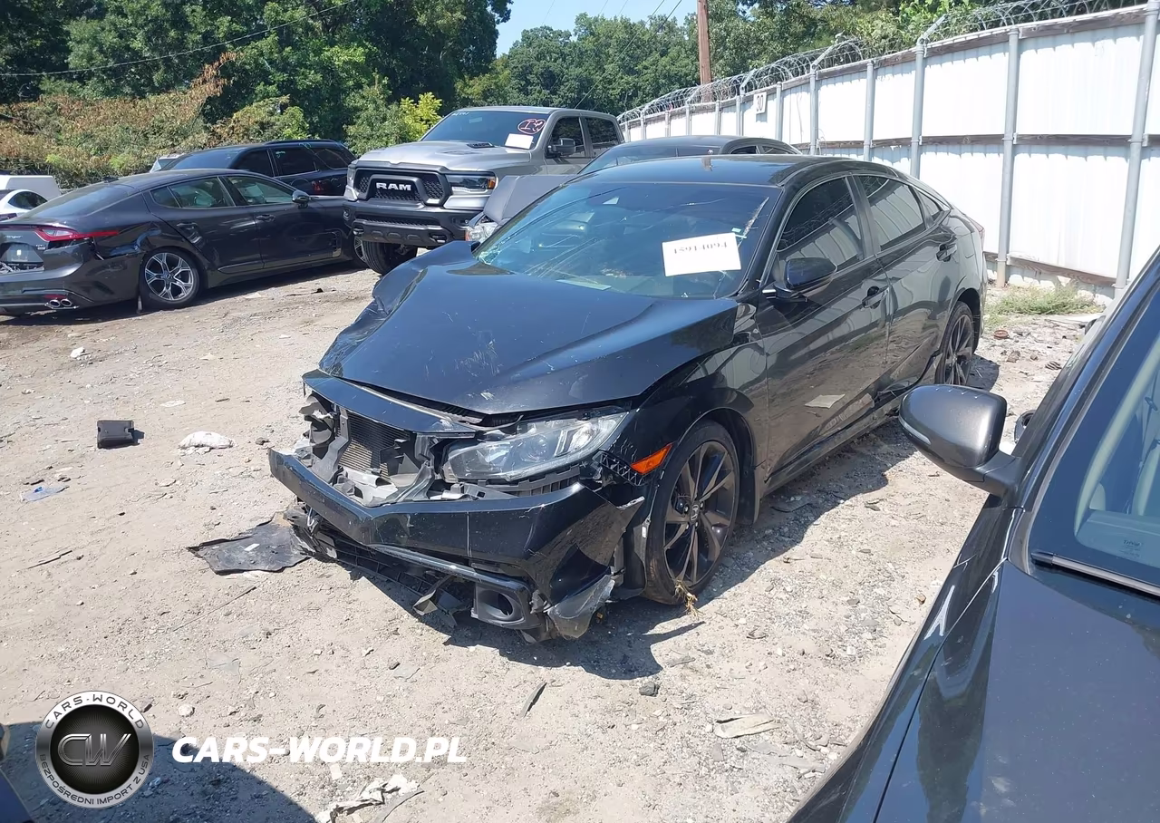 2021 Honda Civic Sport VIN:2HGFC2F87MH524923 - 2