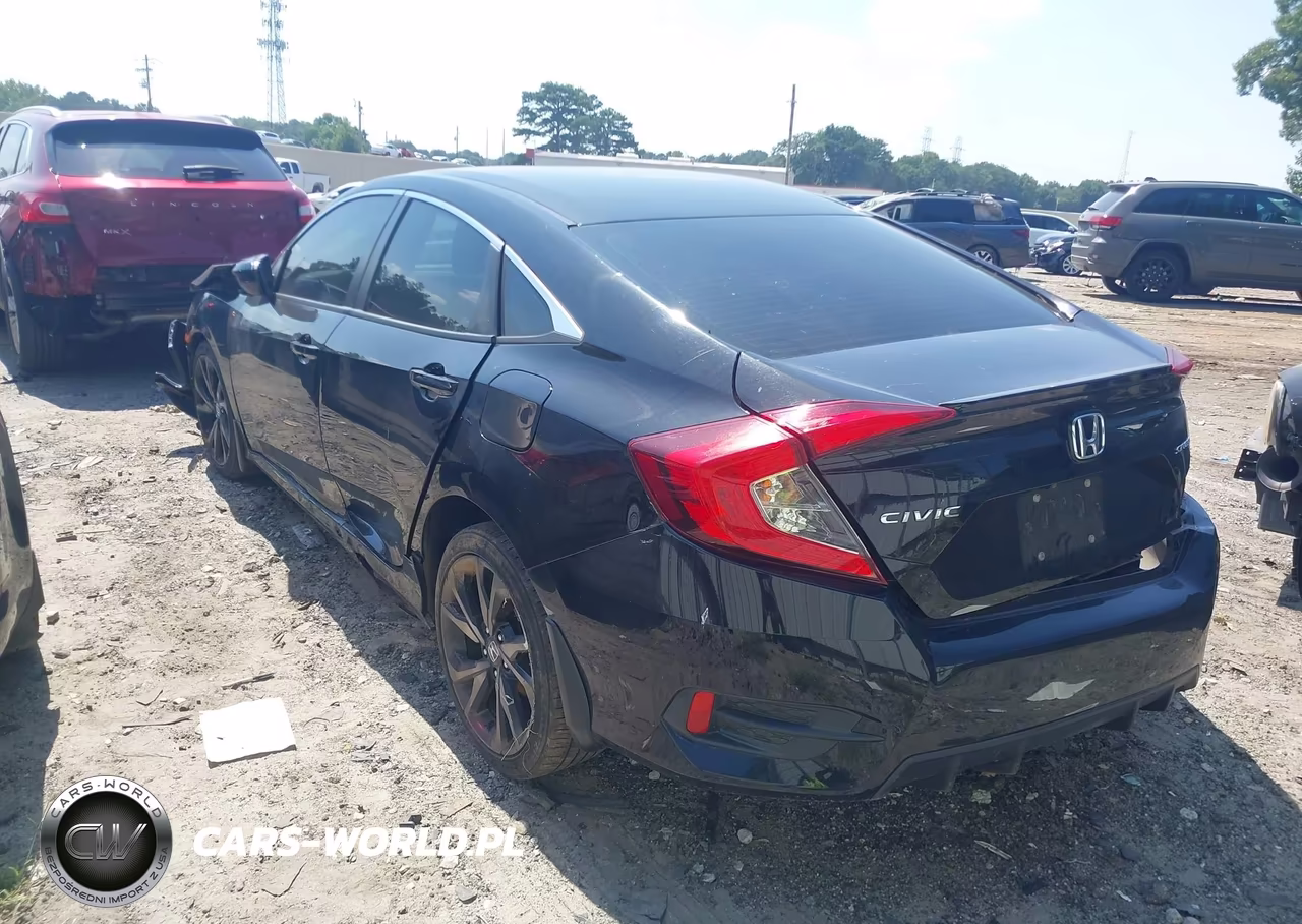 2021 Honda Civic Sport VIN:2HGFC2F87MH524923 - 3