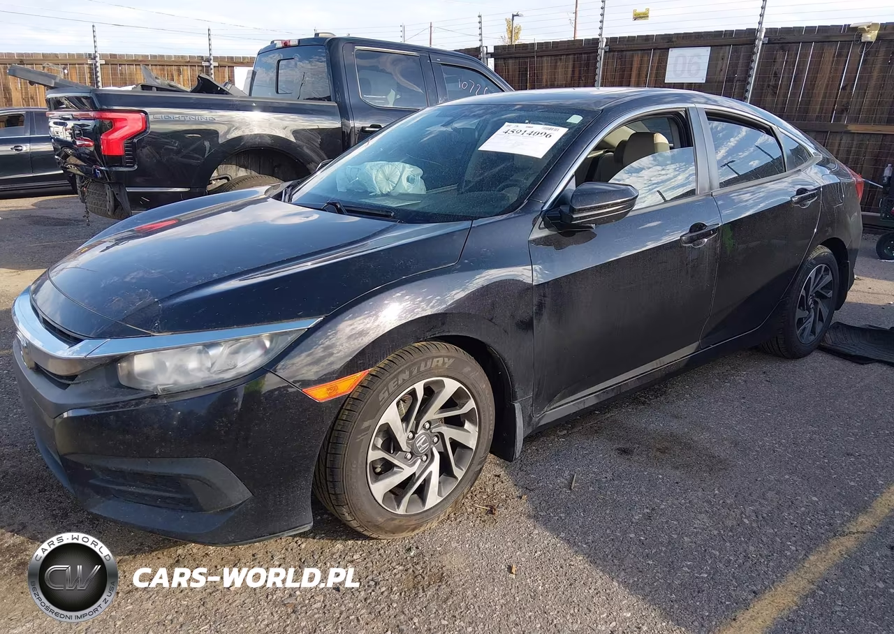 2017 Honda Civic Ex VIN:19XFC2F78HE068566 - 2