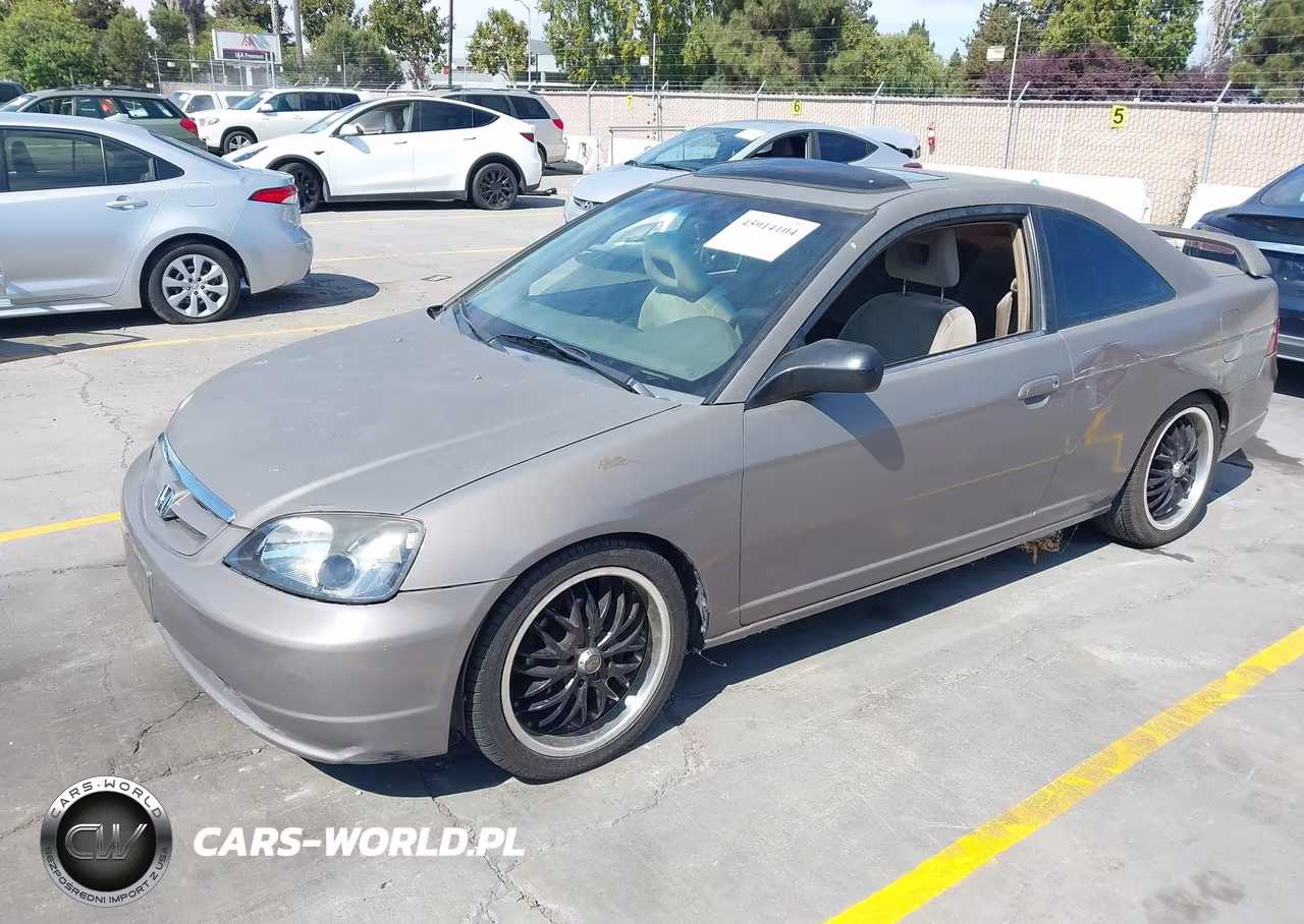 2001 Honda Civic Ex VIN:1HGEM22921L022388 - 2