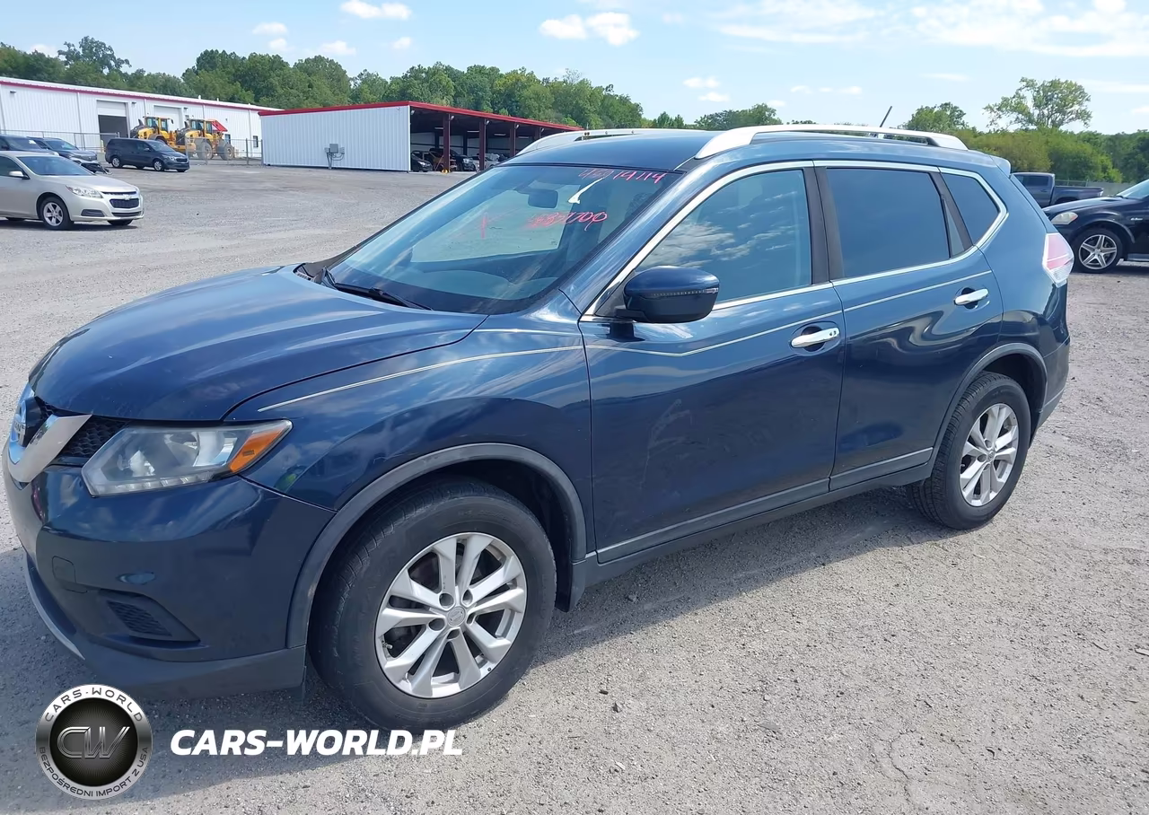 2016 Nissan Rogue Sv VIN:KNMAT2MV1GP637557 - 2