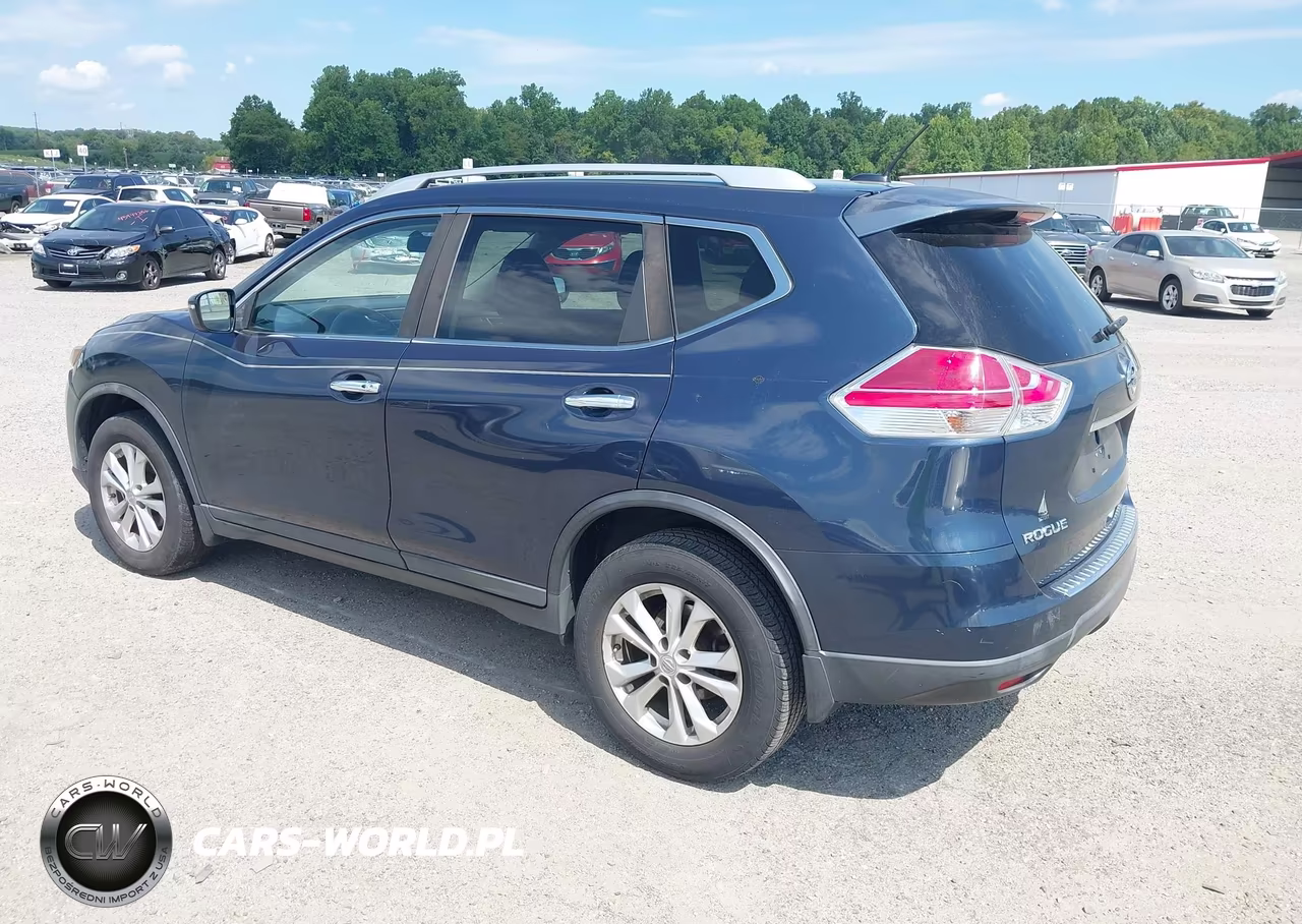 2016 Nissan Rogue Sv VIN:KNMAT2MV1GP637557 - 3