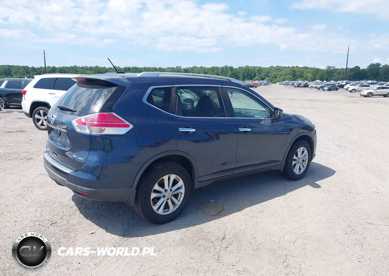 2016 Nissan Rogue Sv VIN:KNMAT2MV1GP637557 - 4