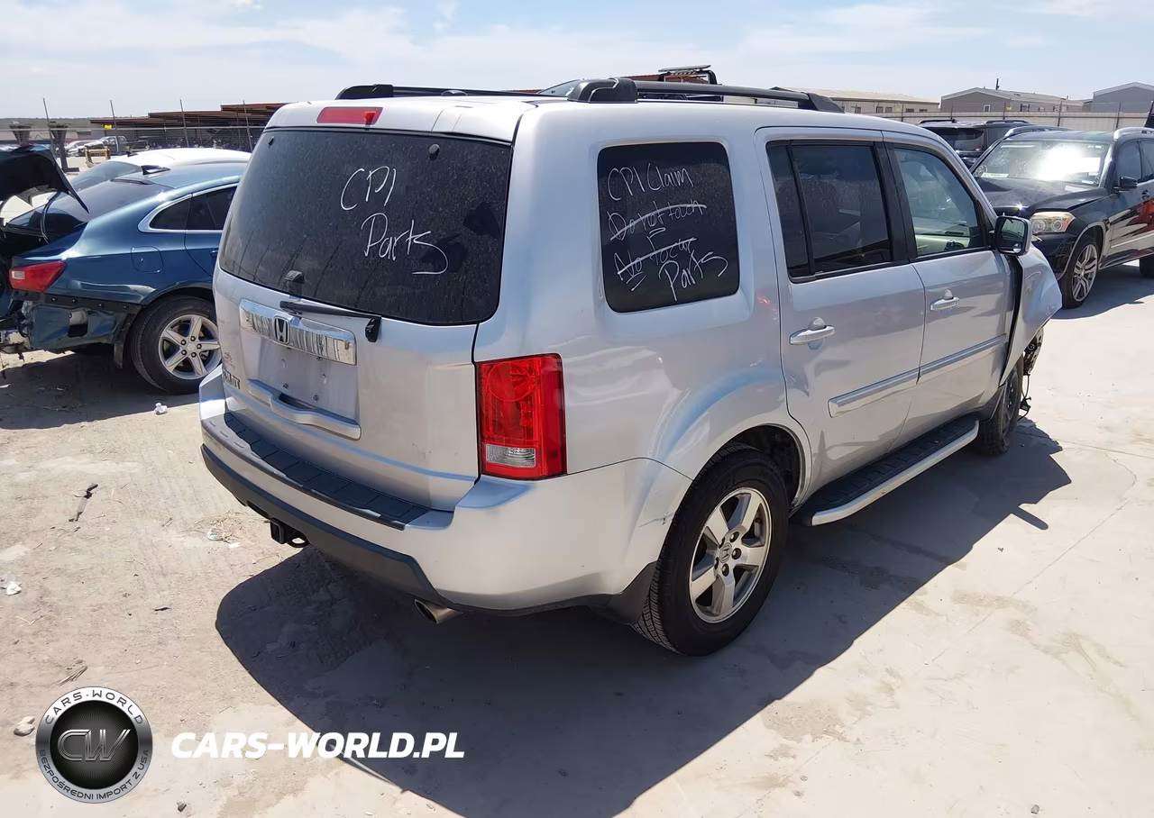 2011 Honda Pilot Ex-L VIN:5FNYF3H57BB044309 - 4
