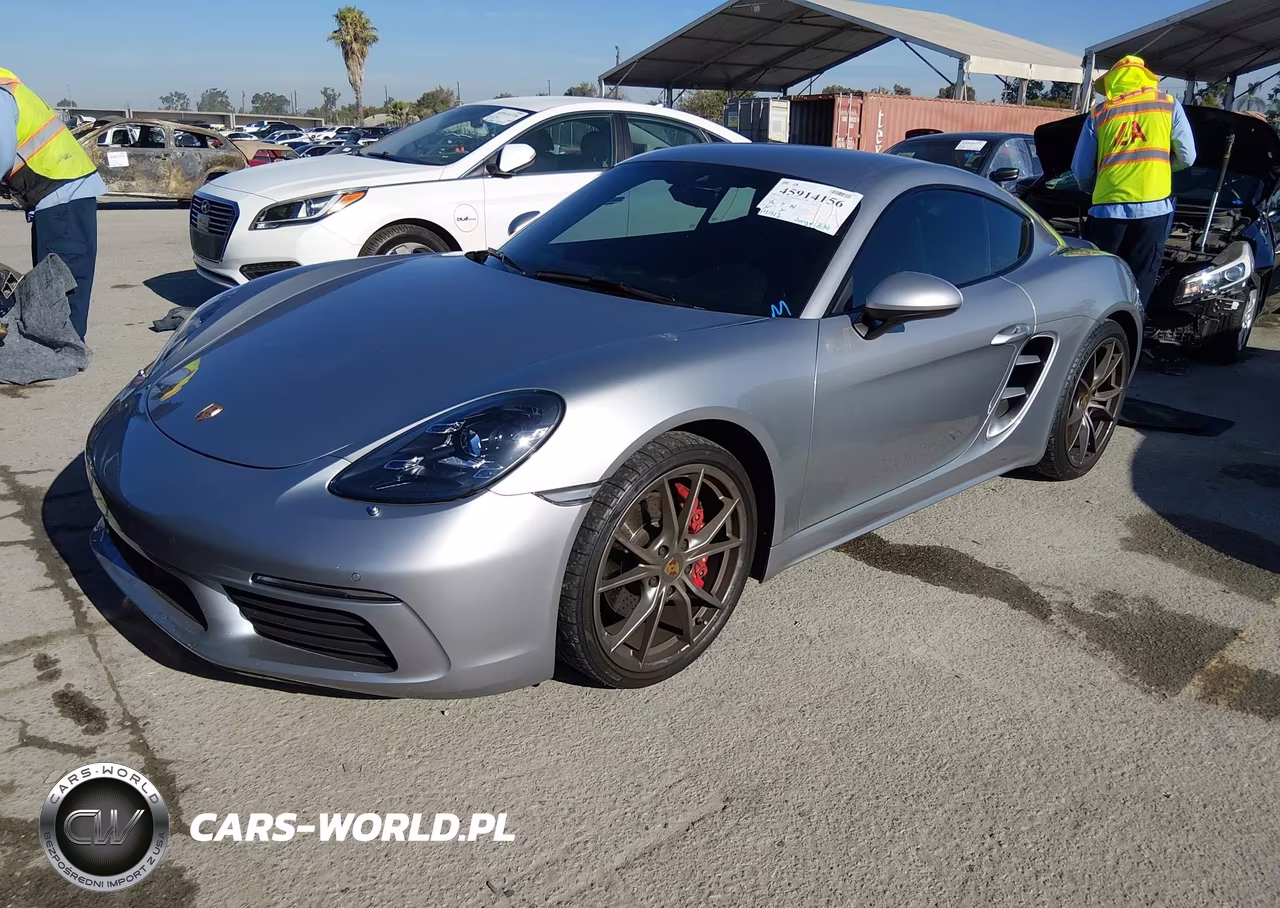 2021 Porsche 718 Cayman S VIN:WP0AB2A88MS275088 - 2