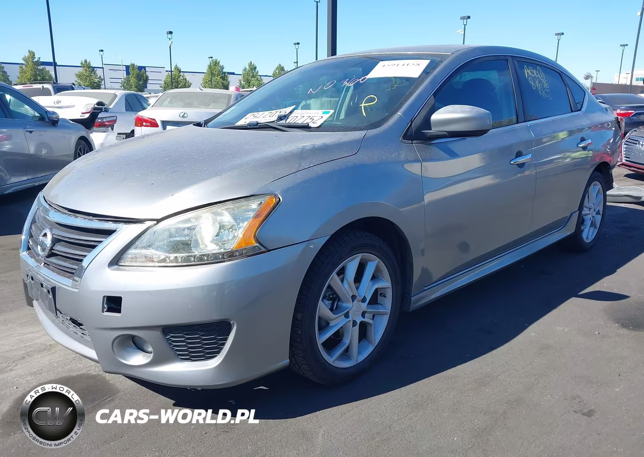 2013 Nissan Sentra Sr VIN:3N1AB7AP7DL623615 - 2