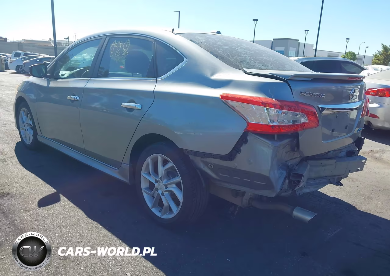 2013 Nissan Sentra Sr VIN:3N1AB7AP7DL623615 - 3
