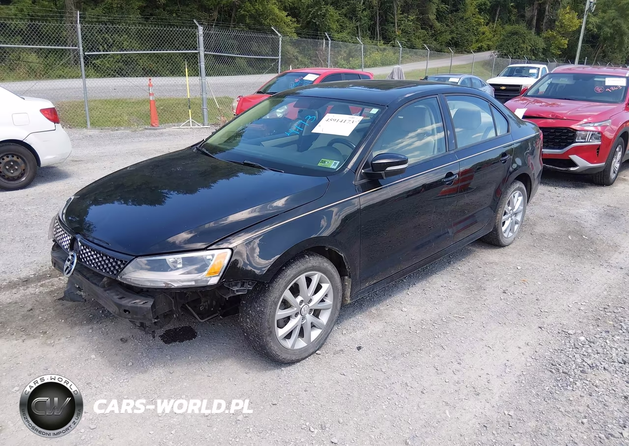 2012 Volkswagen Jetta 2.5L Se VIN:3VWDX7AJ3CM351559 - 2