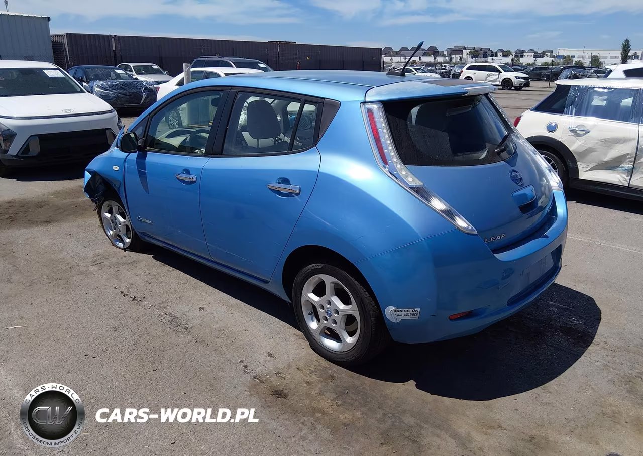 2012 Nissan Leaf Sl VIN:JN1AZ0CP2CT021375 - 3