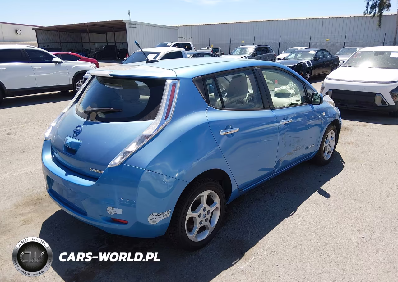 2012 Nissan Leaf Sl VIN:JN1AZ0CP2CT021375 - 4