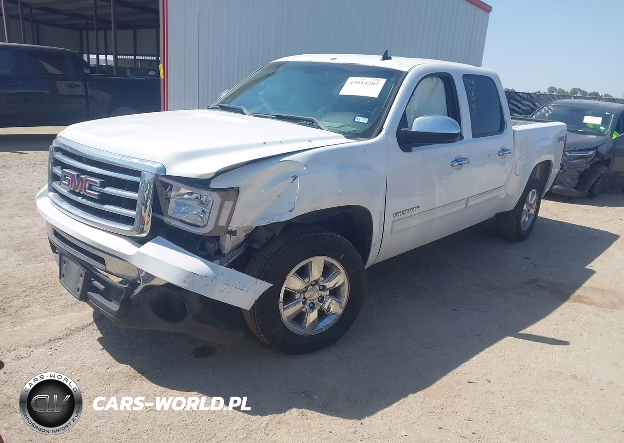 2012 GMC Sierra 1500 Sle VIN:3GTP2VE78CG123296 - 2