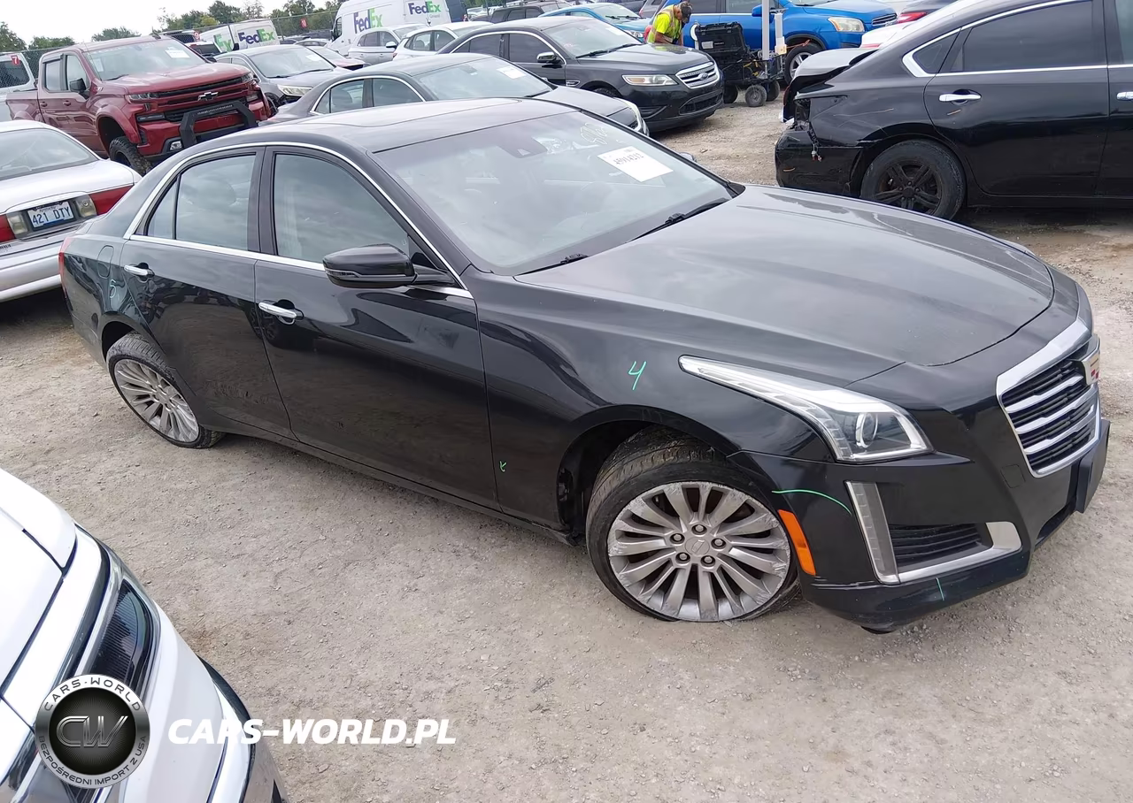 2015 Cadillac Cts Luxury VIN:1G6AX5SX9F0118762 - 1