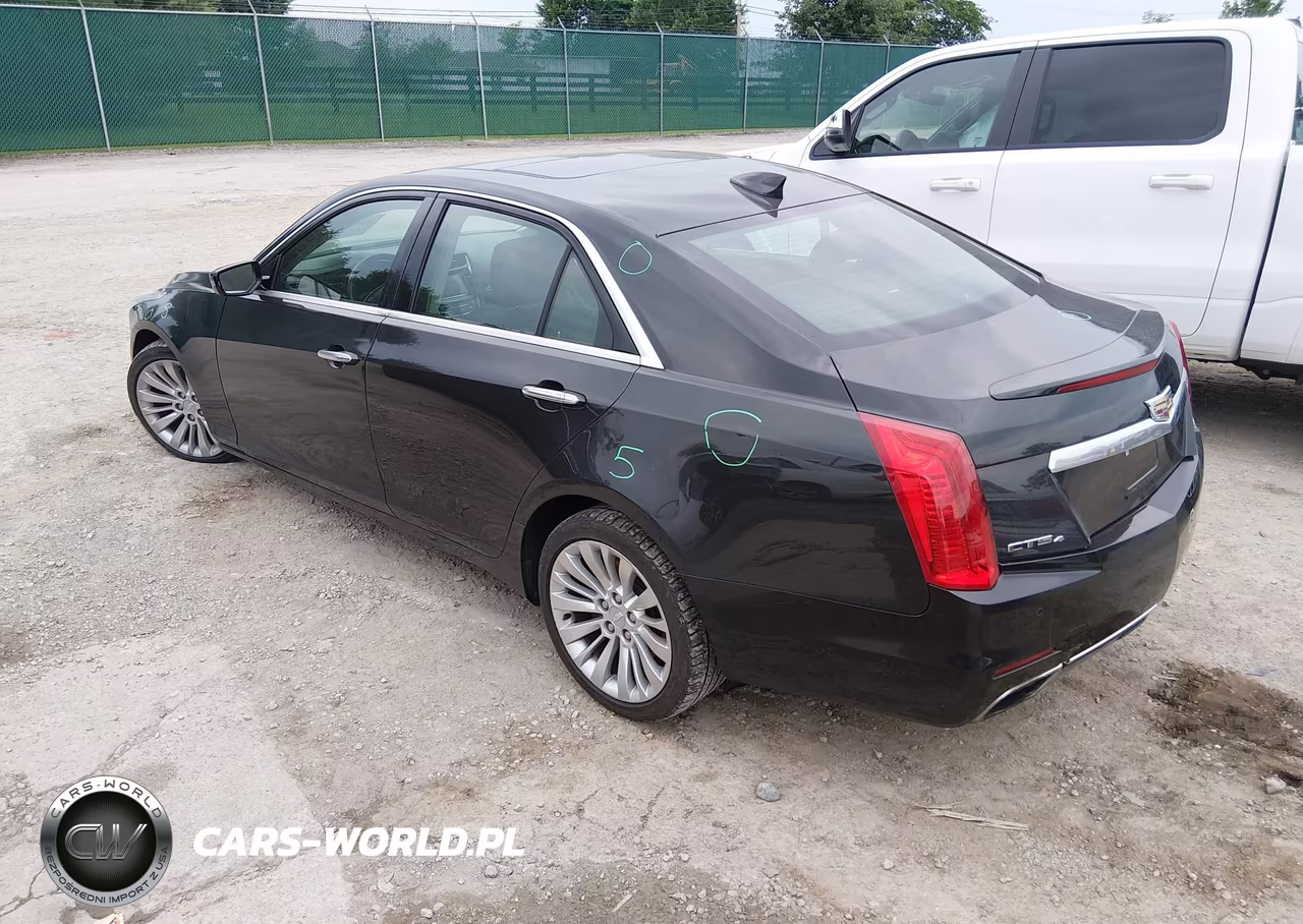 2015 Cadillac Cts Luxury VIN:1G6AX5SX9F0118762 - 3