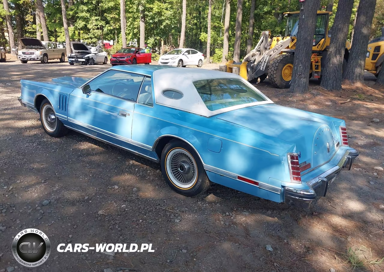 1978 Lincoln Mark V VIN:8Y89A858262 - 3