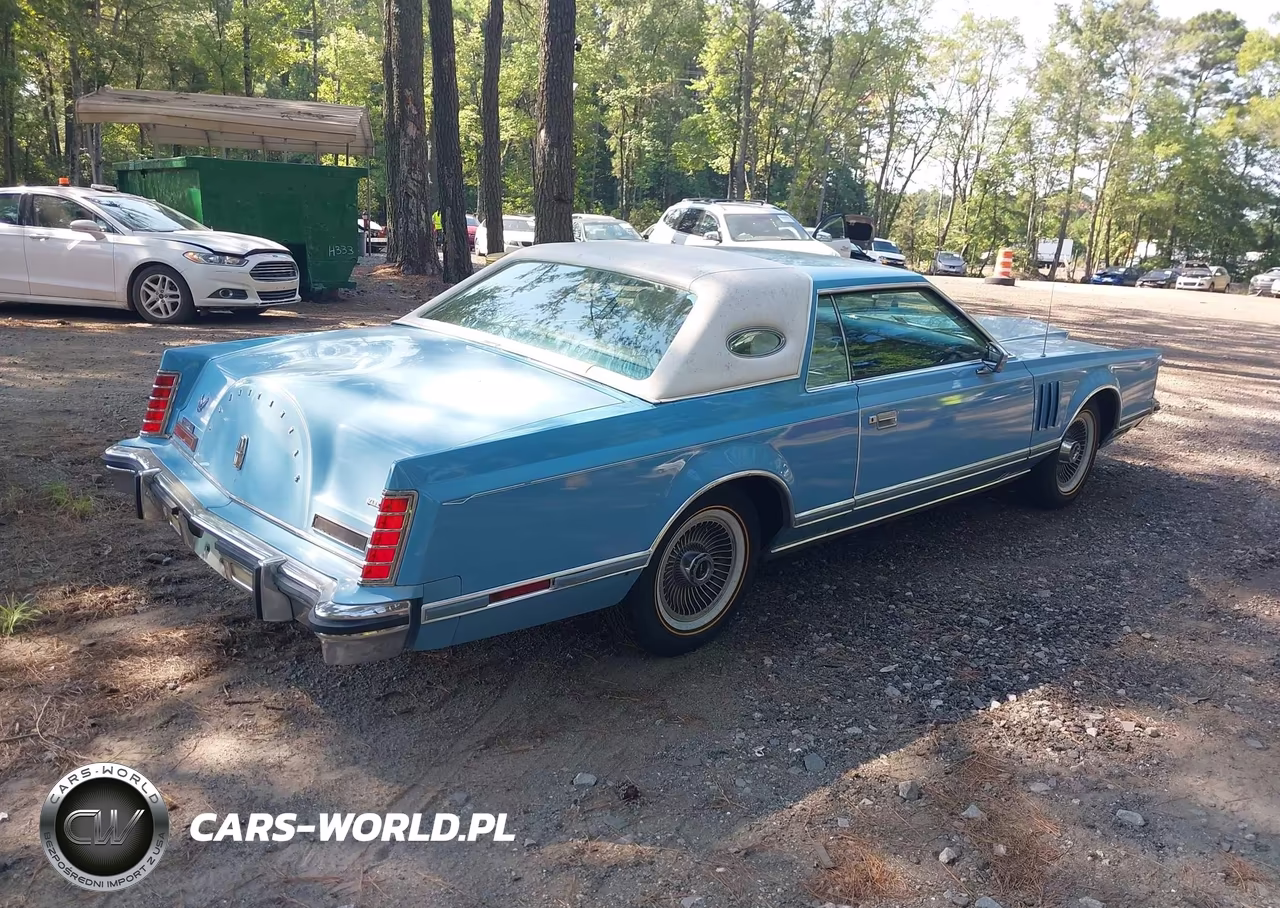1978 Lincoln Mark V VIN:8Y89A858262 - 4