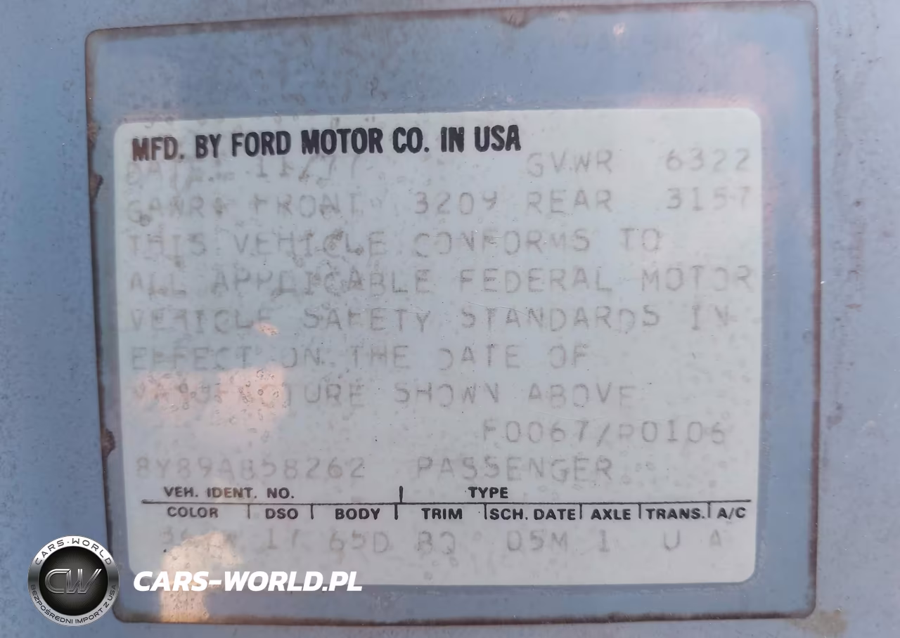1978 Lincoln Mark V VIN:8Y89A858262 - 9