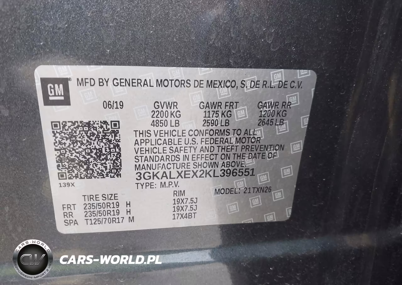 2019 GMC Terrain Denali VIN:3GKALXEX2KL396551 - 9