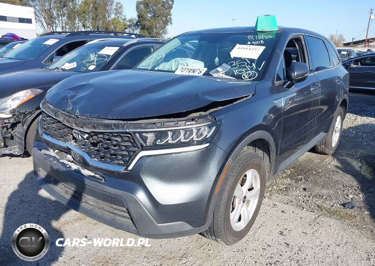 2021 Kia Sorento Lx VIN:5XYRGDLCXMG019008 - 2