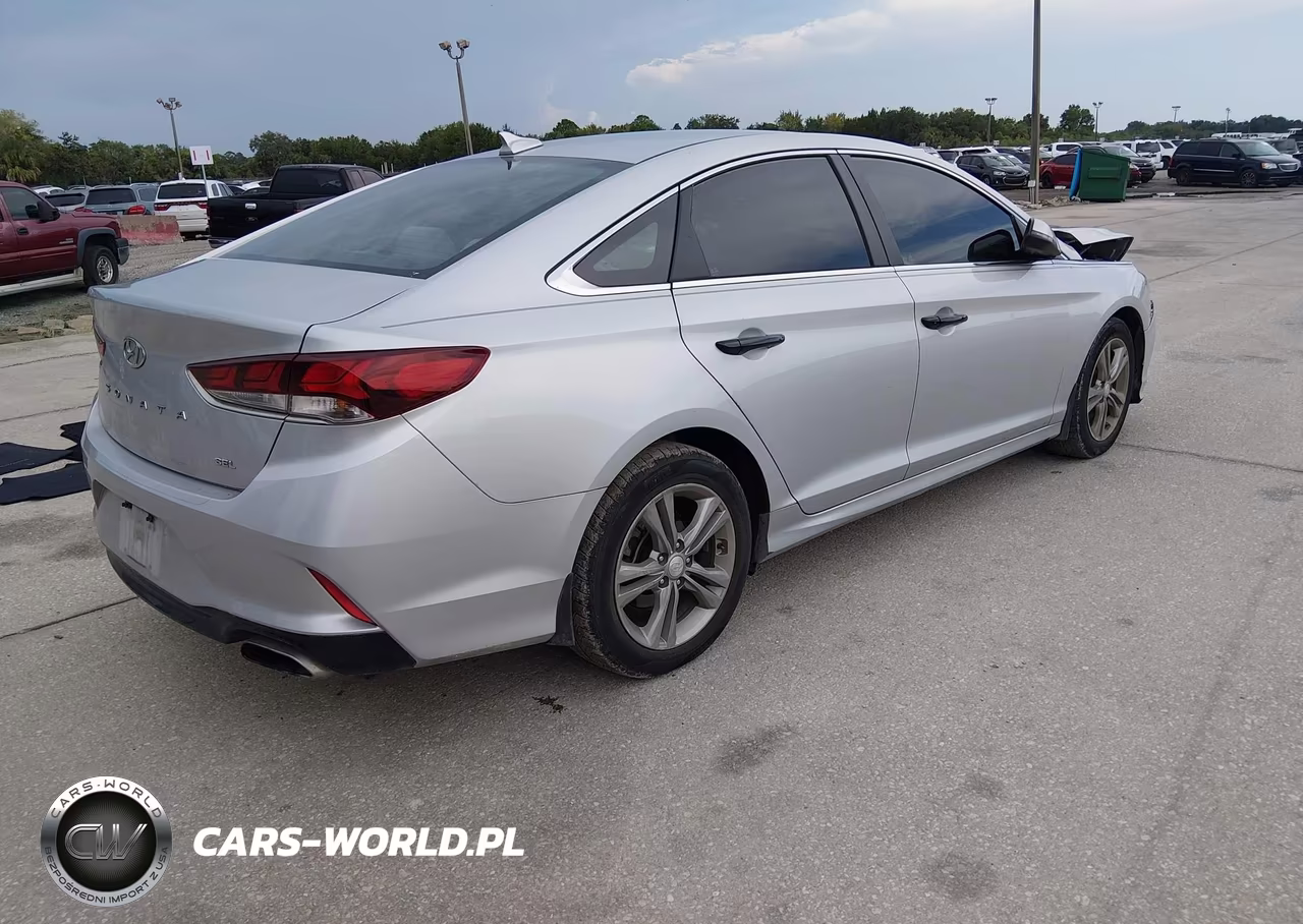 2019 Hyundai Sonata Sel VIN:5NPE34AF1KH758975 - 4