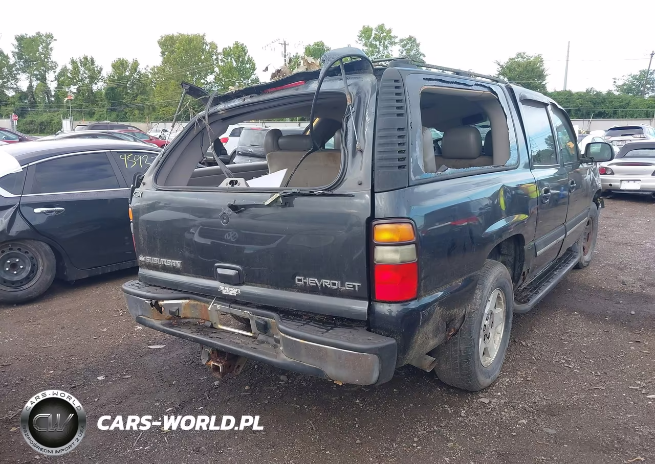 2004 Chevrolet Suburban 1500 Lt VIN:3GNFK16ZX4G291745 - 4