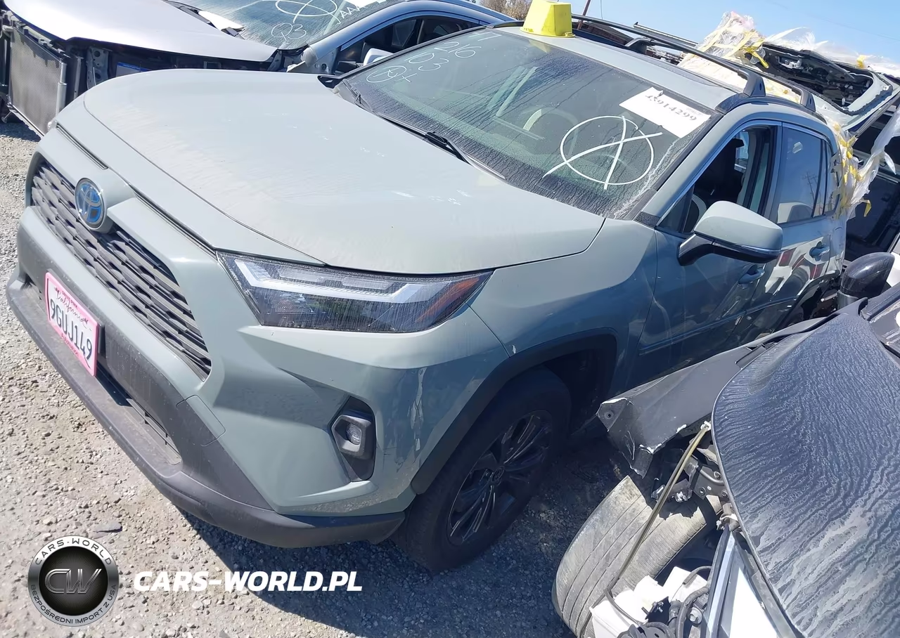 2023 Toyota Rav4 Hybrid Xle Premium VIN:JTMB6RFV2PJ028577 - 2
