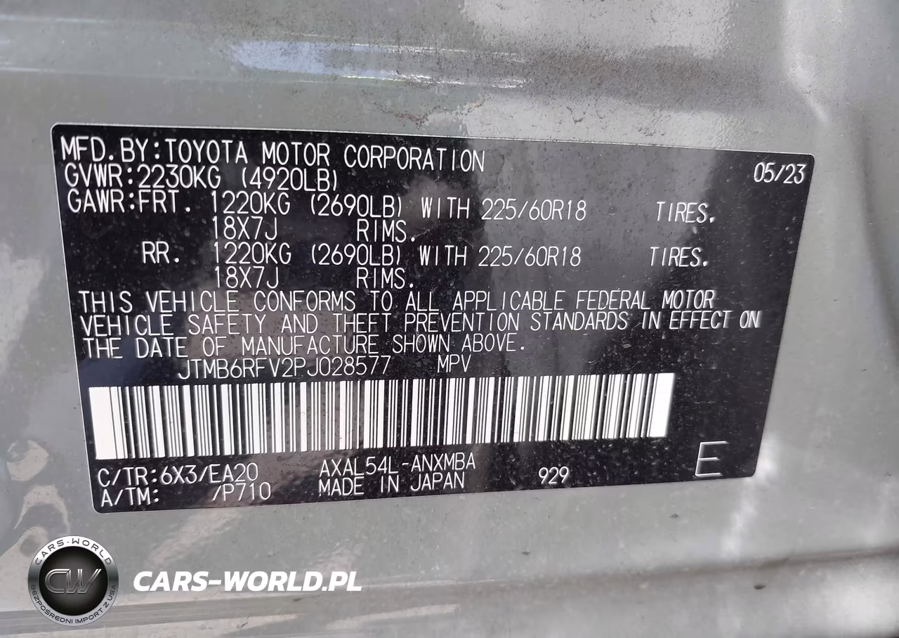 2023 Toyota Rav4 Hybrid Xle Premium VIN:JTMB6RFV2PJ028577 - 9