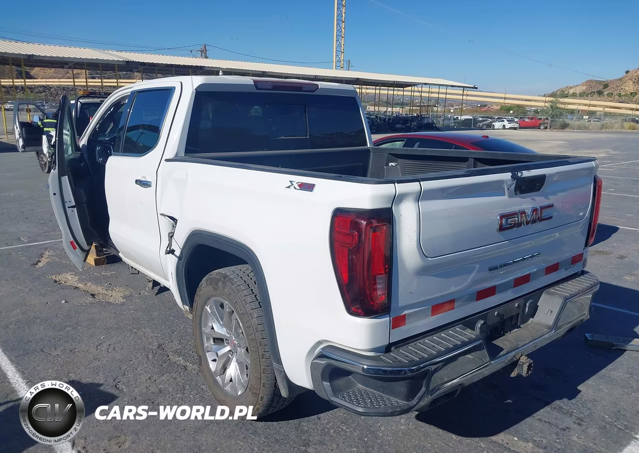 2022 GMC Sierra 1500 Limited 4Wd Short Box Slt VIN:3GTU9DED3NG209049 - 3