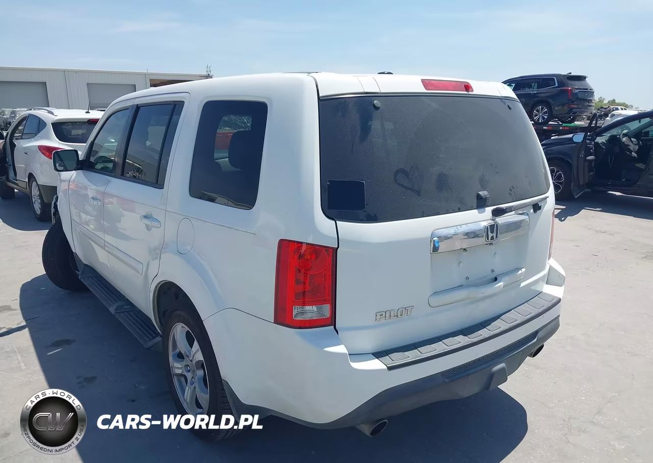 2012 Honda Pilot Ex-L VIN:5FNYF3H55CB004523 - 3
