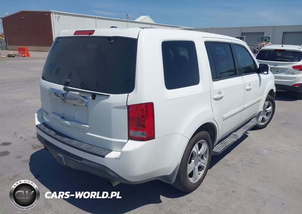 2012 Honda Pilot Ex-L VIN:5FNYF3H55CB004523 - 4
