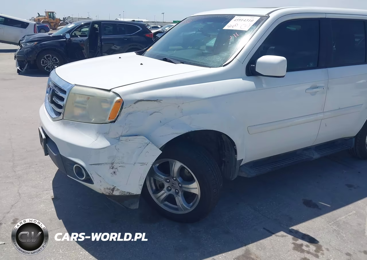 2012 Honda Pilot Ex-L VIN:5FNYF3H55CB004523 - 6