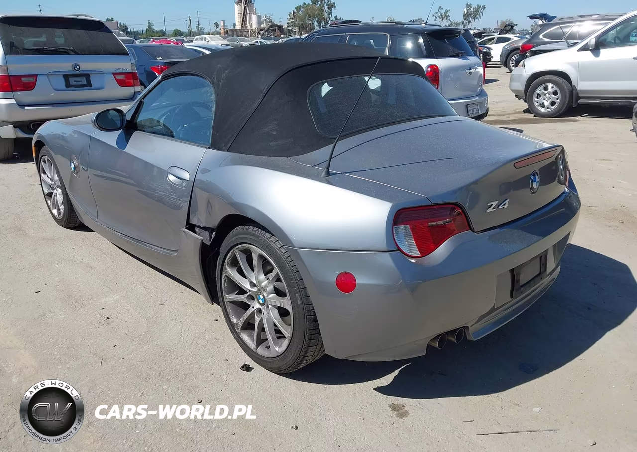 2008 BMW Z4 3.0I VIN:4USBU33518LW74684 - 3